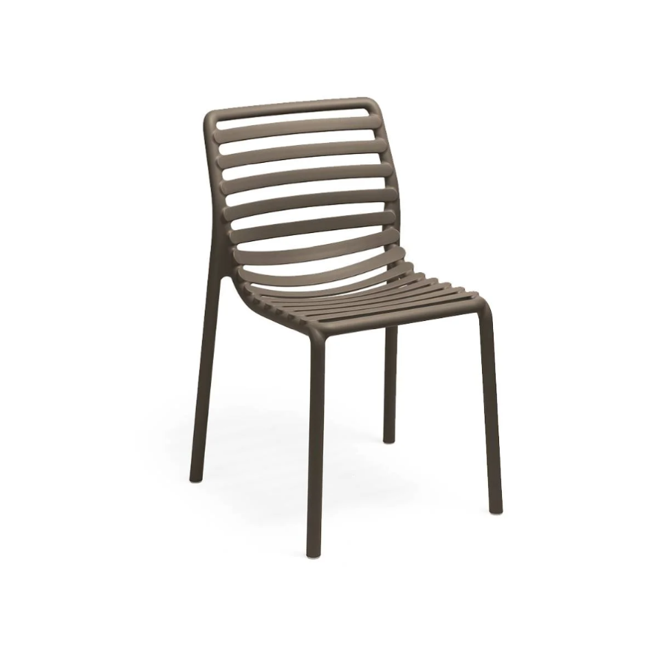 Nardi Stuhl DOGA BISTROT tabacco - braun - Recyclebarer Kunststoff. - stapelbar