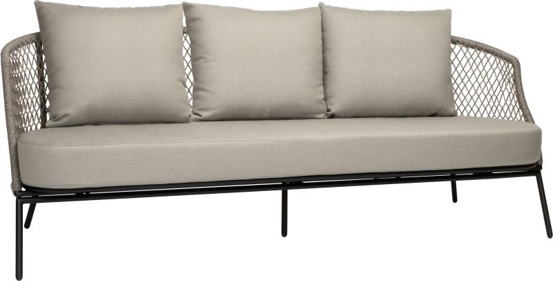 Stern Lounge-Sofa Odea cream 195 x 80 cm