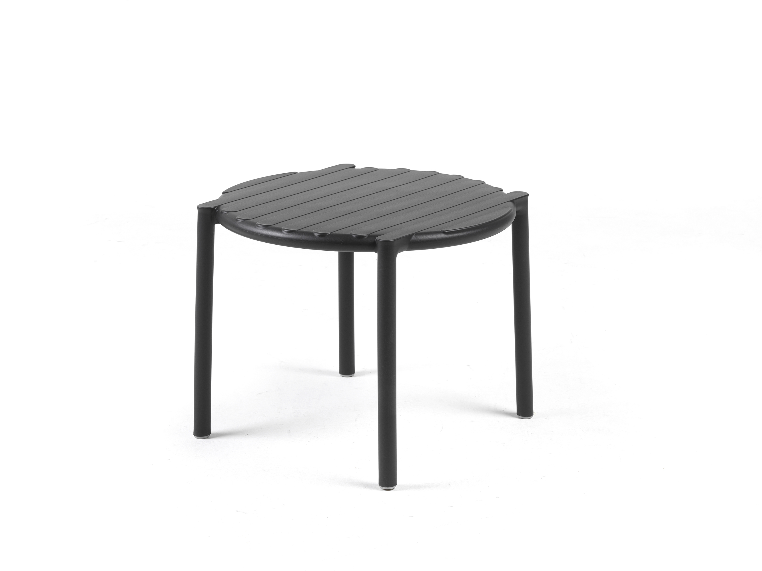 Nardi Beistelltisch DOGA BISTROT  antracite - anthrazit - Recyclebarer Kunststoff. - UV-beständiges fiberglass-Polypropylen