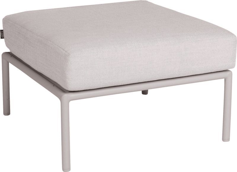 Stern Lounge-Hocker Romy greige 65 x 65 cm