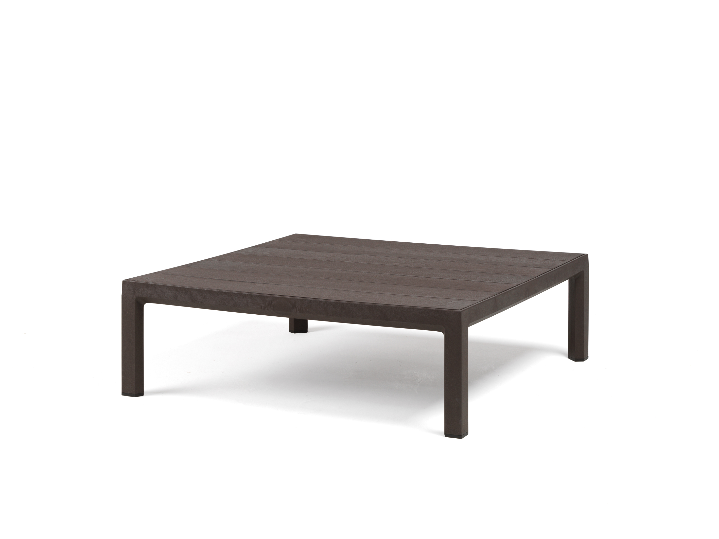 Nardi Loungetisch Maximo  - Farbe Gestell: terra, B/HT: ca. 80 x 25,5 x 80 cm