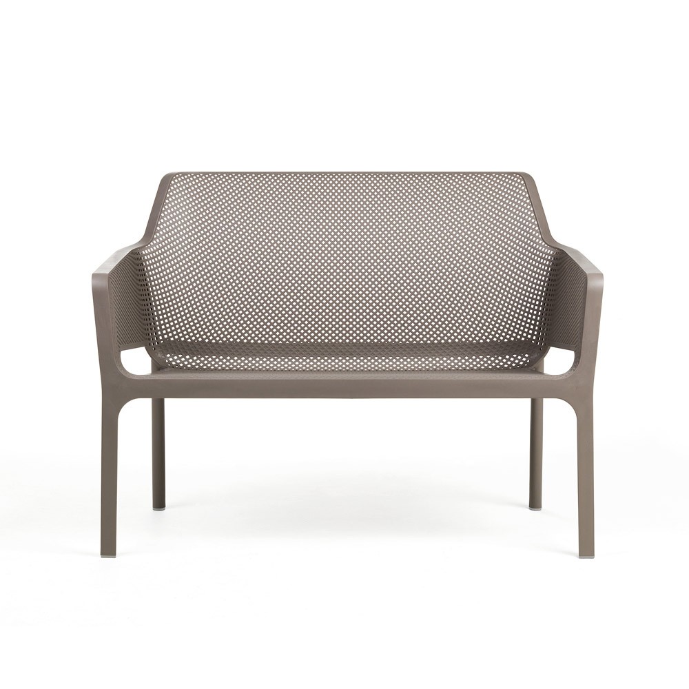 Nardi Bank NET  tortora - UV-beständiges fiberglass-Polypropylen