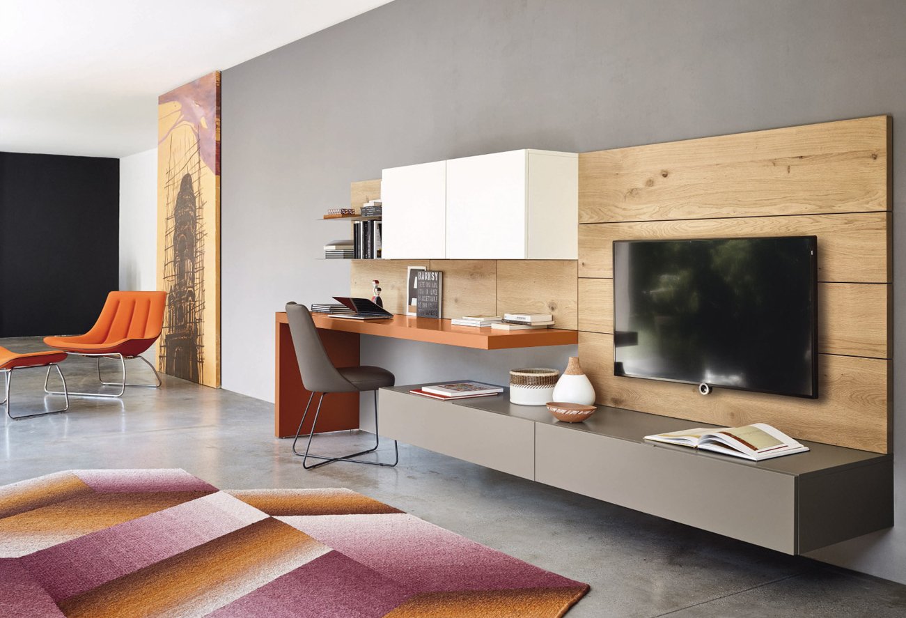 San Giacomo Wohnwand L5C32 Lampo