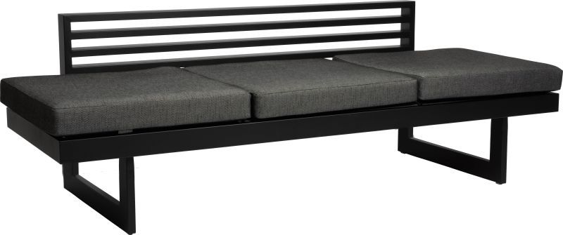 Stern Dining-Bank / Liege New Holly seidengrau 216 x 80 cm