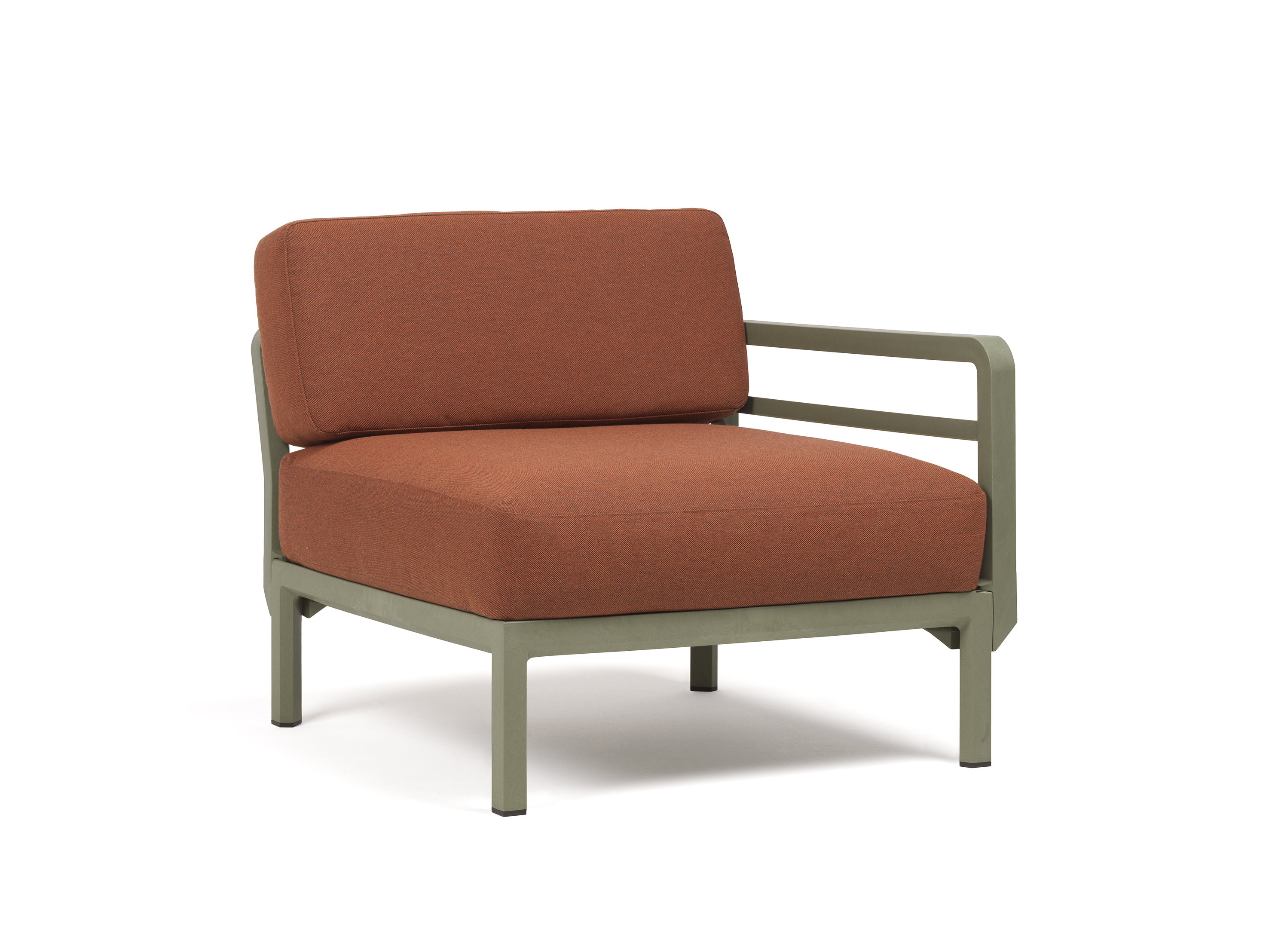 Nardi Loungegruppe Maximo  - Bezug: timo Sunbrella, Farbe Gestell: Cactus, Material: UV-beständiges fiberglass-Polypropylen