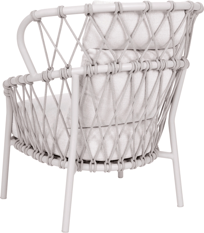 Stern Pfauensessel Klea greige 98 x 93 cm